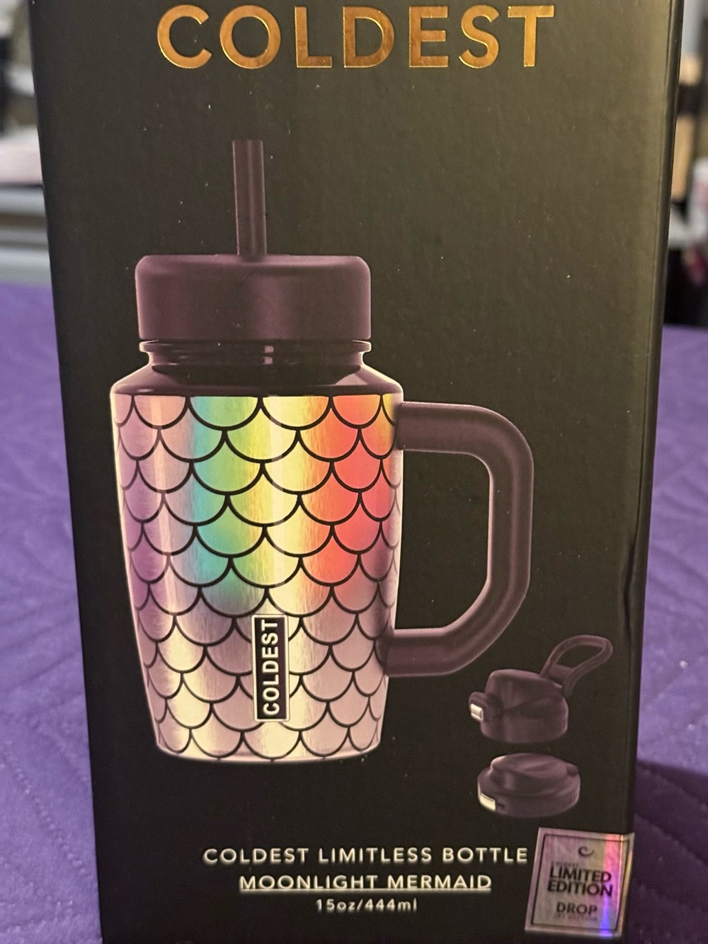 Coldest Limitless Bottle - Moonlight Mermaid Iridescent
